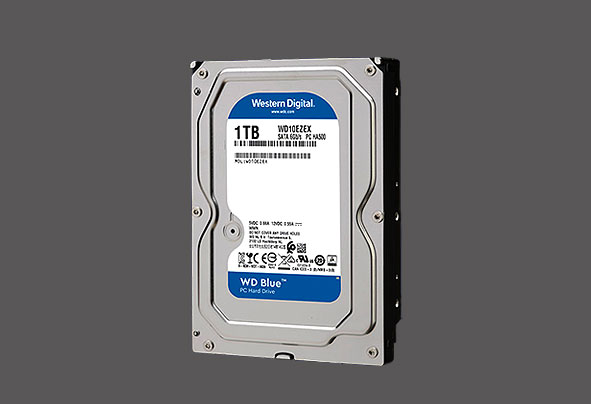 WD-蓝盘1TB 3.5英寸台式机机械硬盘