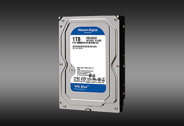 WD-蓝盘1TB 3.5英寸台式机机械硬盘