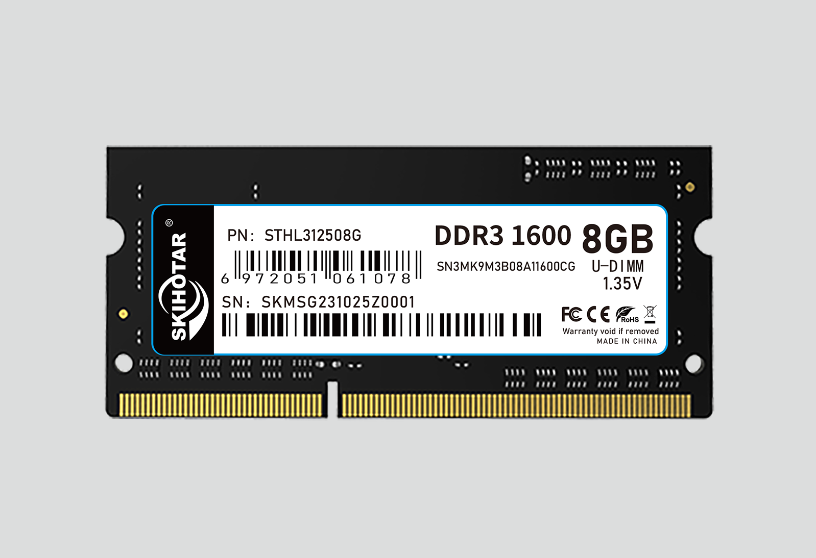 天河系列 DDR3笔记本内存