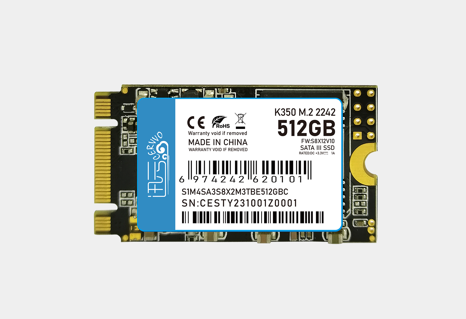 K350 M.2 SATA 2242