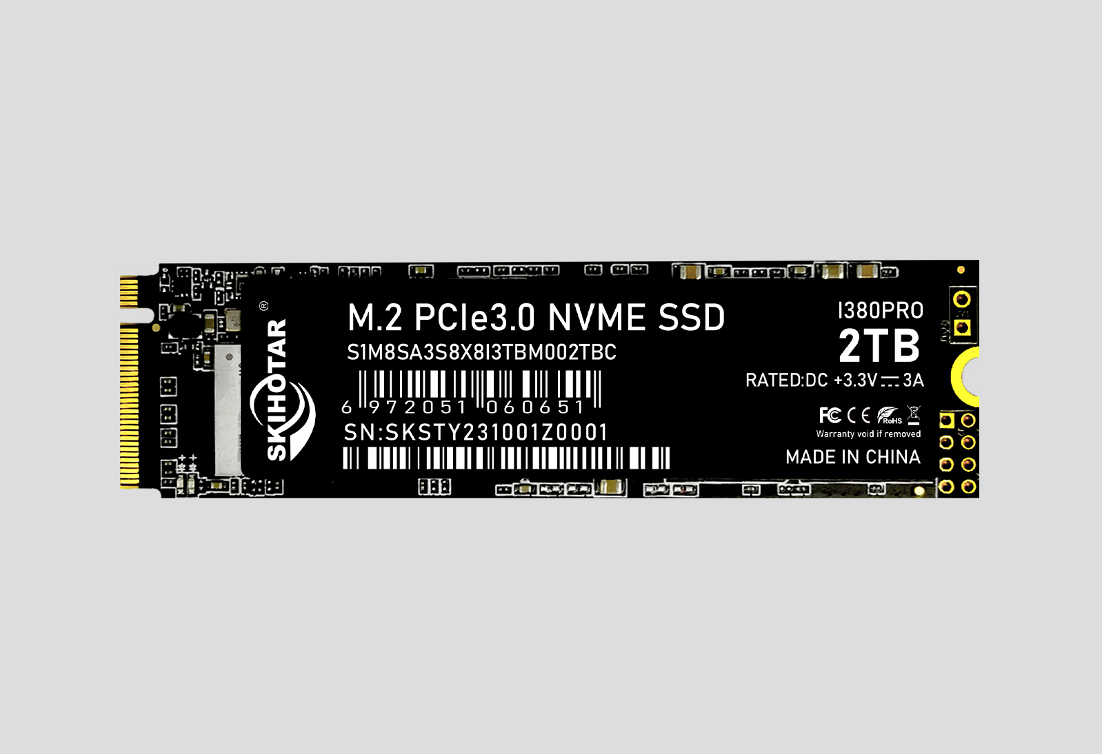 I380PRO  M.2 3.0 NVMe