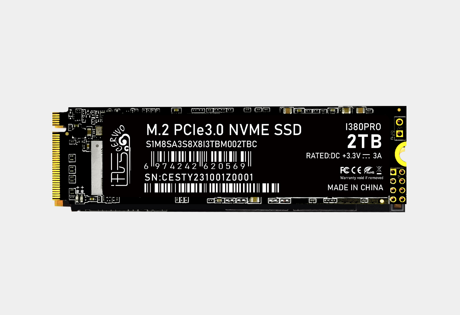 I380PRO PCIe  3.0  NVMe
